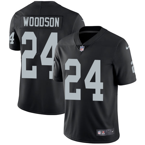 Nike Raiders #24 Charles Woodson Black Team Color Youth Stitched NFL Vapor Untouchable Limited Jersey Nike Raiders #24 Charles Woodson Black Team Color Youth Stitched NFL Vapor Untouchable Limited Jersey