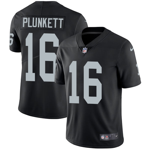 Nike Raiders #16 Jim Plunkett Black Team Color Youth Stitched NFL Vapor Untouchable Limited Jersey Nike Raiders #16 Jim Plunkett Black Team Color Youth Stitched NFL Vapor Untouchable Limited Jersey