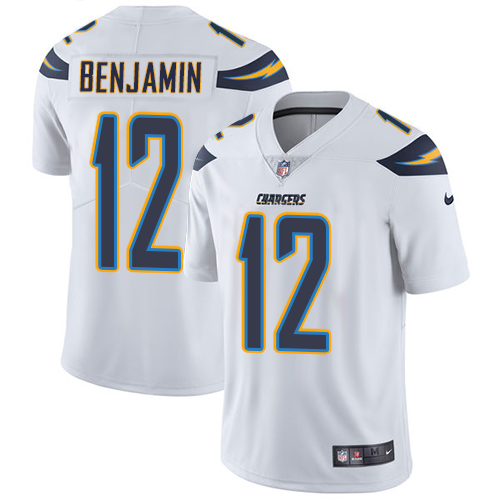 Nike Chargers #12 Travis Benjamin White Youth Stitched NFL Vapor Untouchable Limited Jersey Nike Chargers #12 Travis Benjamin White Youth Stitched NFL Vapor Untouchable Limited Jersey