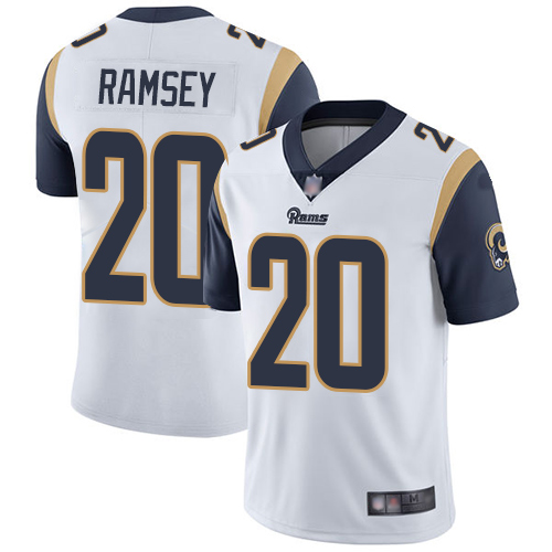 Nike Rams #20 Jalen Ramsey White Youth Stitched NFL Vapor Untouchable Limited Jersey