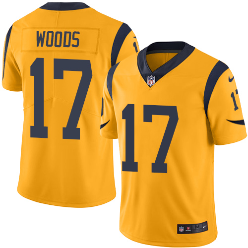 Nike Rams #17 Robert Woods Gold Youth Stitched NFL Limited Rush Jersey Nike Rams #17 Robert Woods Gold Youth Stitched NFL Limited Rush Jersey