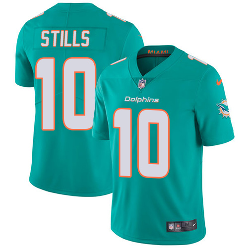 Nike Dolphins #10 Kenny Stills Aqua Green Team Color Youth Stitched NFL Vapor Untouchable Limited Jersey