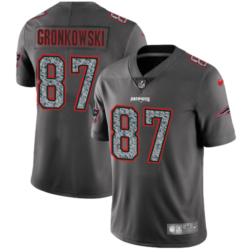 Nike Patriots #87 Rob Gronkowski Gray Static Youth Stitched NFL Vapor Untouchable Limited Jersey Nike Patriots #87 Rob Gronkowski Gray Static Youth Stitched NFL Vapor Untouchable Limited Jersey