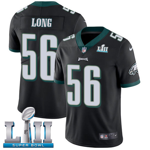 Nike Eagles #56 Chris Long Black Alternate Super Bowl LII Youth Stitched NFL Vapor Untouchable Limited Jersey Nike Eagles #56 Chris Long Black Alternate Super Bowl LII Youth Stitched NFL Vapor Untouchable Limited Jersey