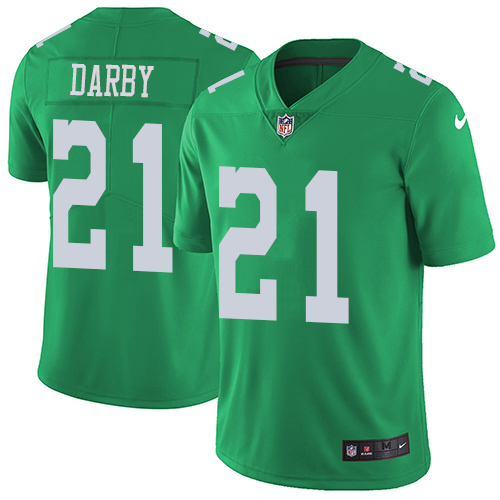Nike Eagles #21 Ronald Darby Green Youth Stitched NFL Limited Rush Jersey