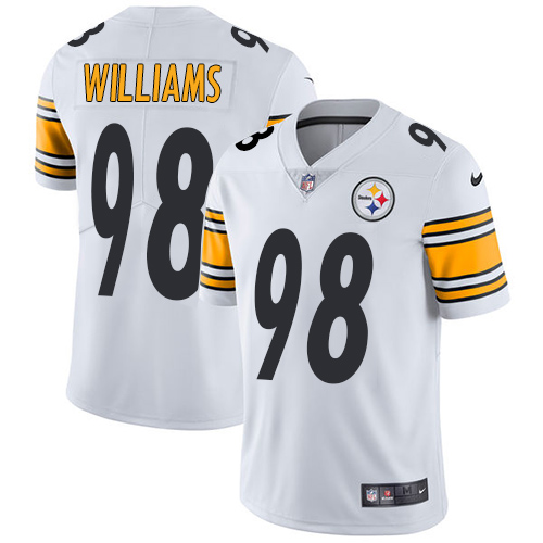 Nike Steelers #98 Vince Williams White Youth Stitched NFL Vapor Untouchable Limited Jersey