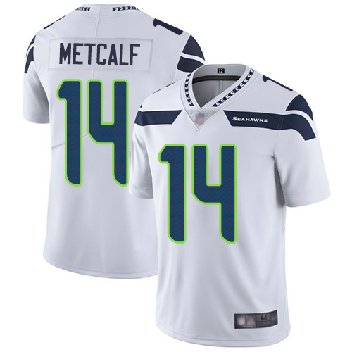 Nike Seahawks #14 D.K. Metcalf White Youth Stitched NFL Vapor Untouchable Limited Jersey