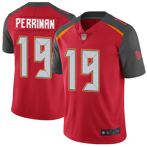 Nike Buccaneers #19 Breshad Perriman Red Team Color Youth Stitched NFL Vapor Untouchable Limited Jersey
