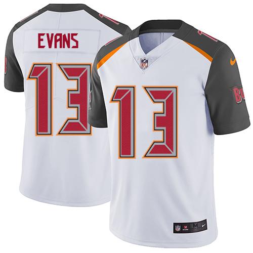 Nike Buccaneers #13 Mike Evans White Youth Stitched NFL Vapor Untouchable Limited Jersey