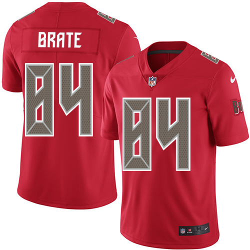 Nike Buccaneers #84 Cameron Brate Red Youth Stitched NFL Limited Rush Jersey