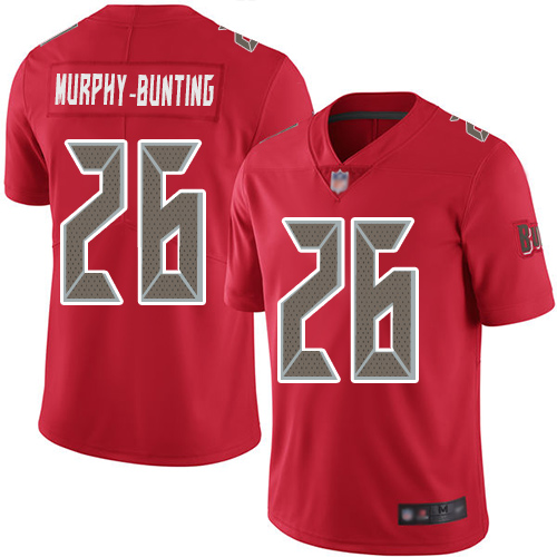 Nike Buccaneers #26 Sean Murphy-Bunting Red Youth Stitched NFL Limited Rush Jersey
