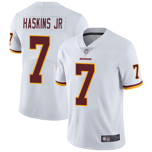 Nike Redskins #7 Dwayne Haskins Jr White Youth Stitched NFL Vapor Untouchable Limited Jersey