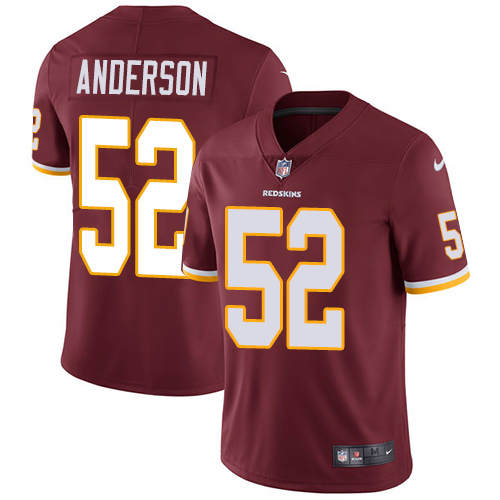 Nike Redskins #52 Ryan Anderson Burgundy Red Team Color Youth Stitched NFL Vapor Untouchable Limited Jersey