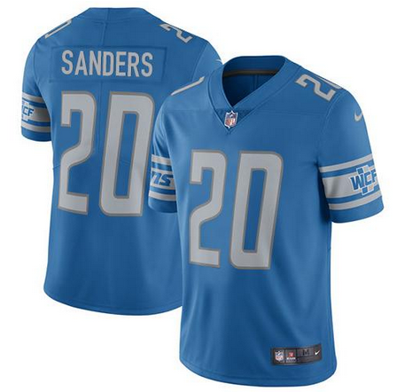 Toddler Detroit Lions #20 Barry Sanders Light Blue Team Color NFL Vapor Untouchable Limited Stitched Jersey