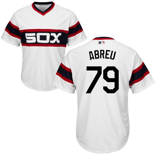 White Sox #79 Jose Abreu White Alternate Home Cool Base Stitched Youth MLB Jersey