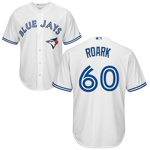 Blue Jays #60 Tanner Roark White New Cool Base Stitched Youth MLB Jersey