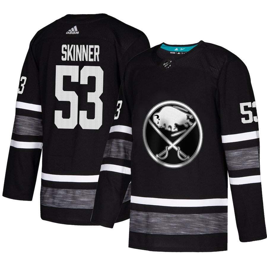Adidas Sabres #53 Jeff Skinner Black Authentic 2019 All-Star Youth Stitched NHL Jersey