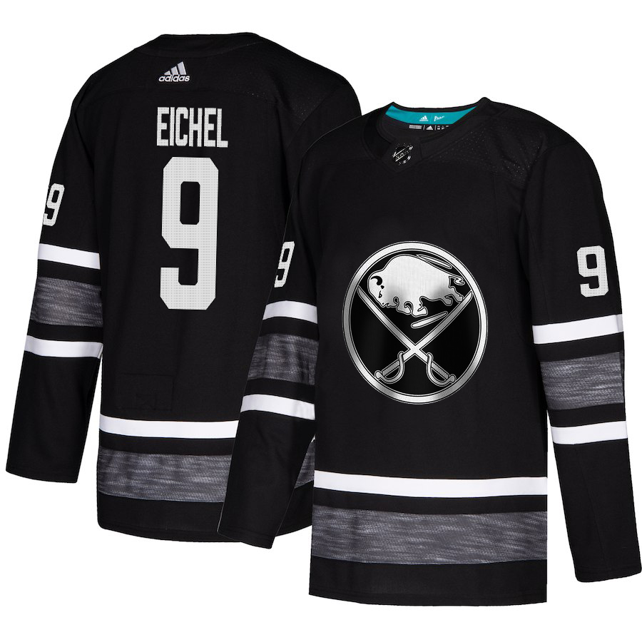 Adidas Sabres #9 Jack Eichel Black Authentic 2019 All-Star Youth Stitched NHL Jersey