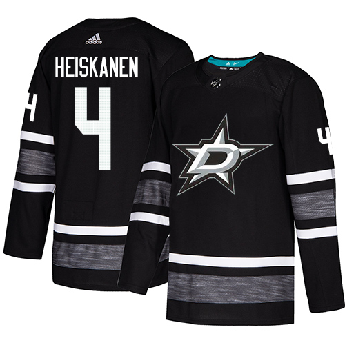 Adidas Stars #4 Miro Heiskanen Black Authentic 2019 All-Star Youth Stitched NHL Jersey