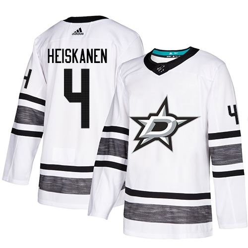 Adidas Stars #4 Miro Heiskanen White Authentic 2019 All-Star Youth Stitched NHL Jersey