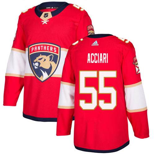 Adidas Panthers #55 Noel Acciari Red Home Authentic Stitched Youth NHL Jersey