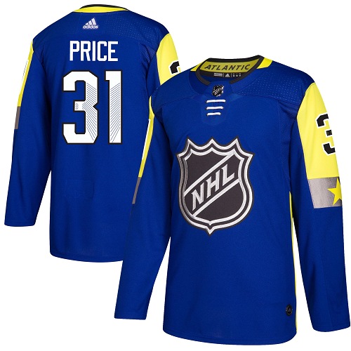 Adidas Canadiens #31 Carey Price Royal 2018 All-Star Atlantic Division Authentic Stitched Youth NHL Jersey