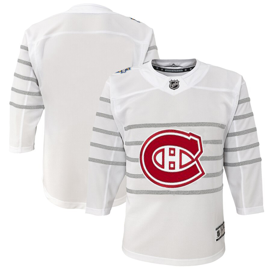Youth Montreal Canadiens White 2020 NHL All-Star Game Premier Jersey