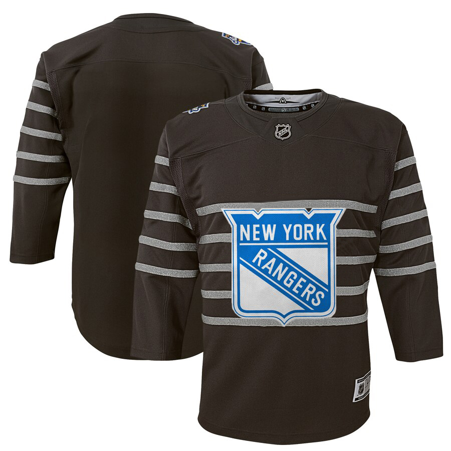 Youth New York Rangers Gray 2020 NHL All-Star Game Premier Jersey