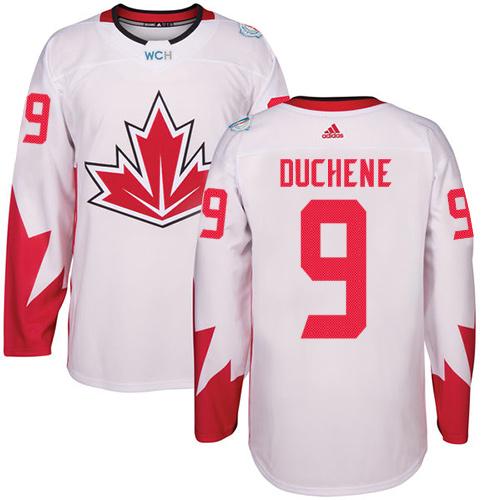 Team Canada #9 Matt Duchene White 2016 World Cup Stitched Youth NHL Jersey