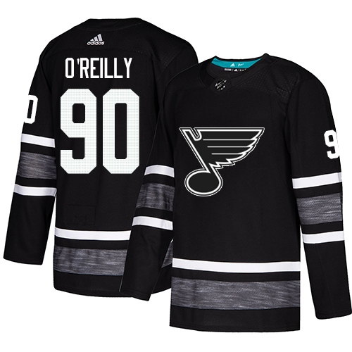 Adidas Blues #90 Ryan O'Reilly Black Authentic 2019 All-Star Stitched Youth NHL Jersey