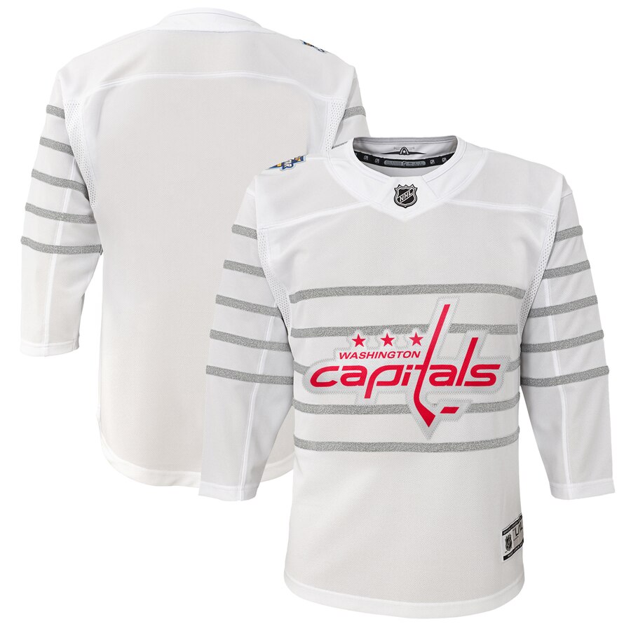 Youth Washington Capitals White 2020 NHL All-Star Game Premier Jersey