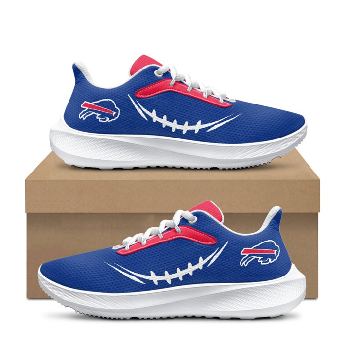 Women's Buffalo Bills Royal Running Shoe 001