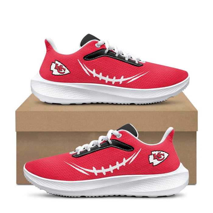 Men's Kansas City Chiefs Red Running Shoe 001