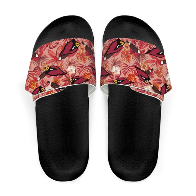 Women's Arizona Cardinals Beach Adjustable Slides Non-Slip Slippers/Sandals/Shoes 001
