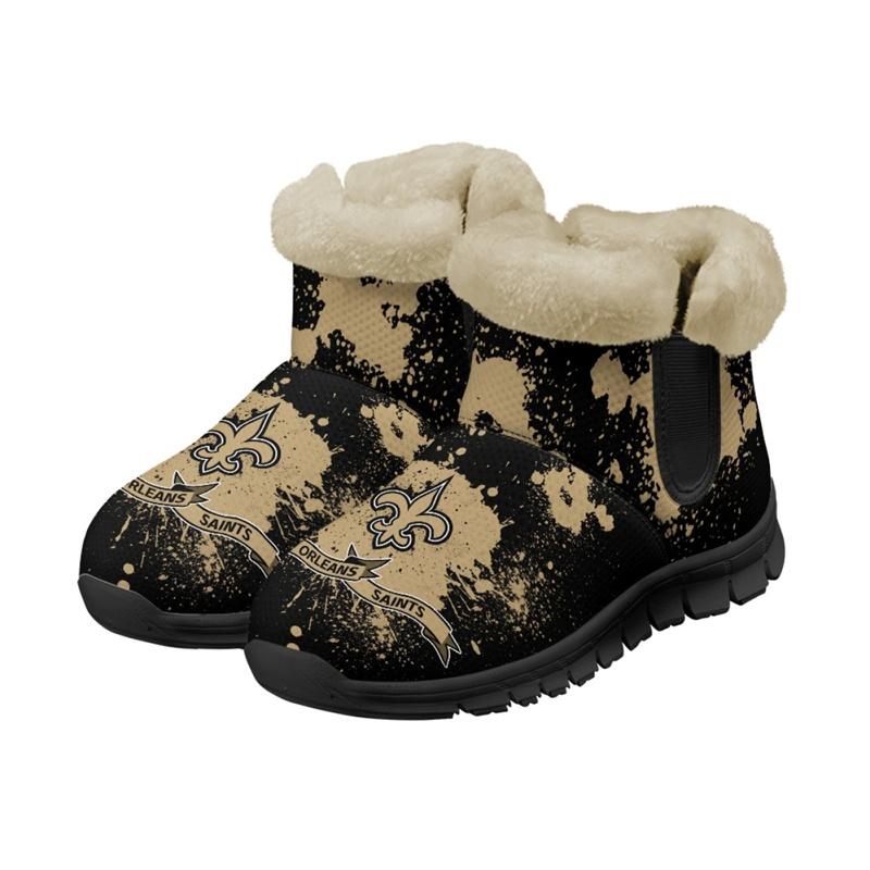 Men's New Orleans Saints 2024 Snow Boots/Shoes 001(Pls check description for details)