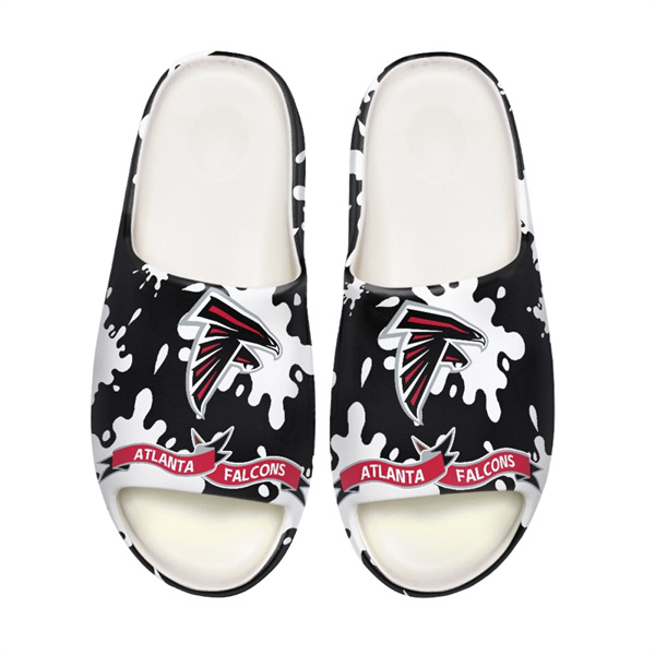 Men's Atlanta Falcons Yeezy Slippers/Shoes 001