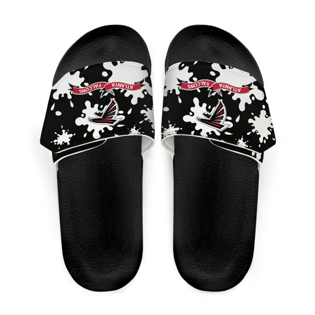 Women's Atlanta Falcons Beach Adjustable Slides Non-Slip Slippers/Sandals/Shoes 001