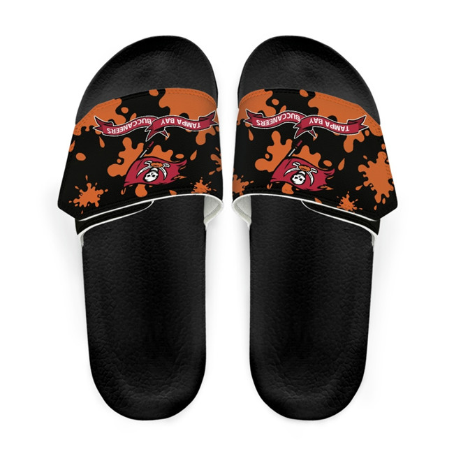 Men's Tampa Bay Buccaneers Beach Adjustable Slides Non-Slip Slippers/Sandals/Shoes 001