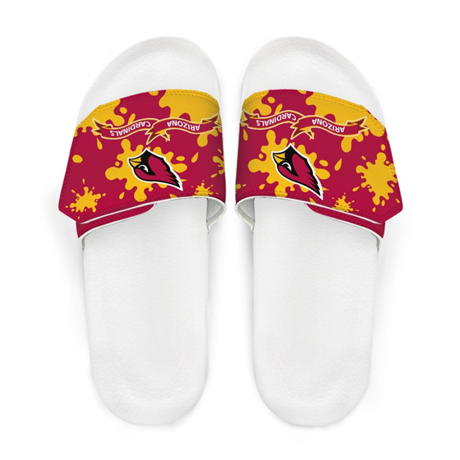Women's Arizona Cardinals Beach Adjustable Slides Non-Slip Slippers/Sandals/Shoes 004