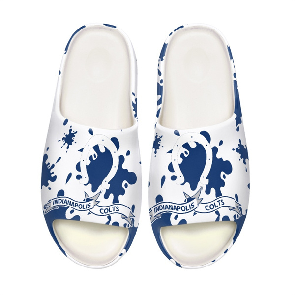 Women's Indianapolis Colts Yeezy Slippers/Shoes 001