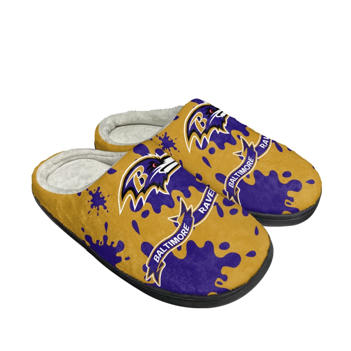Women's Baltimore Ravens Slippers/Shoes 005