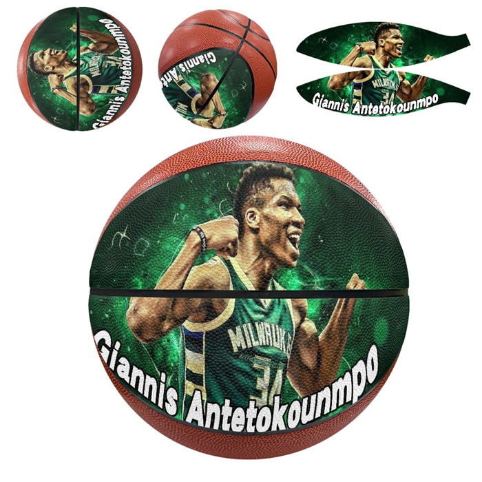 Giannis Antetokounmpo Basketball Ball 001(Pls check description for details)