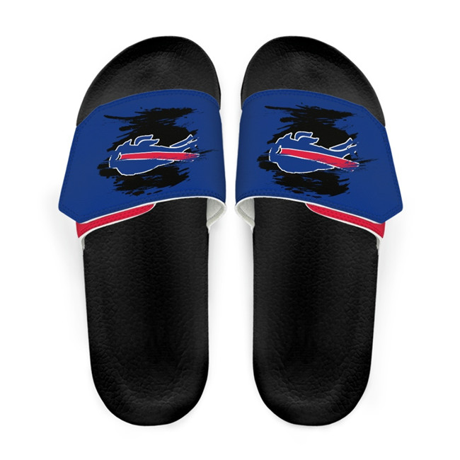 Men's Buffalo Bills Beach Adjustable Slides Non-Slip Slippers/Sandals/Shoes 003