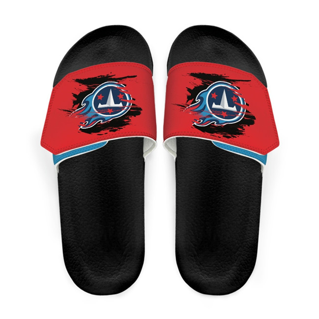 Men's Tennessee Titans Beach Adjustable Slides Non-Slip Slippers/Sandals/Shoes 003