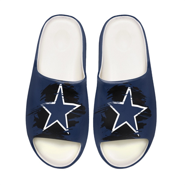 Women's Dallas Cowboys Yeezy Slippers/Shoes 002
