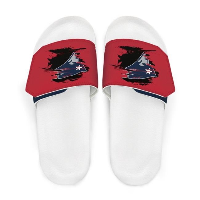 Women's New England Patriots Beach Adjustable Slides Non-Slip Slippers/Sandals/Shoes 005
