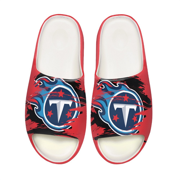 Men's Tennessee Titans Yeezy Slippers/Shoes 002