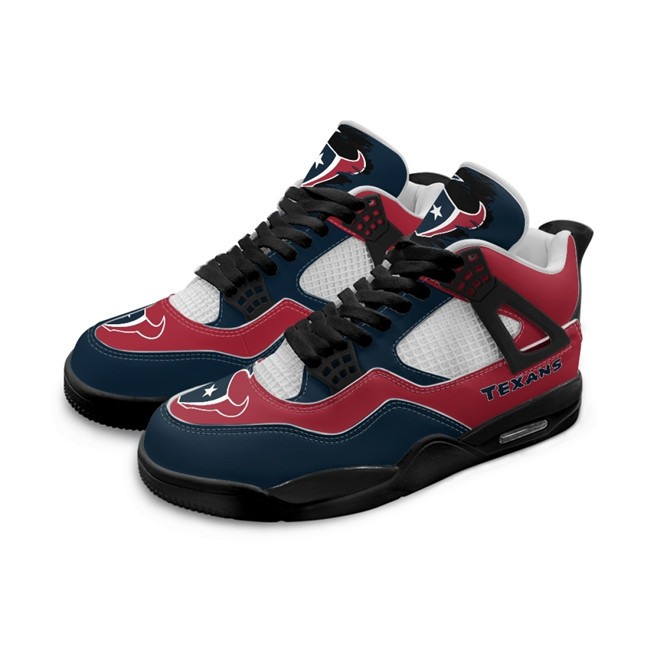 Women's Houston Texans Running weapon Air Jordan 4 Shoes 0001