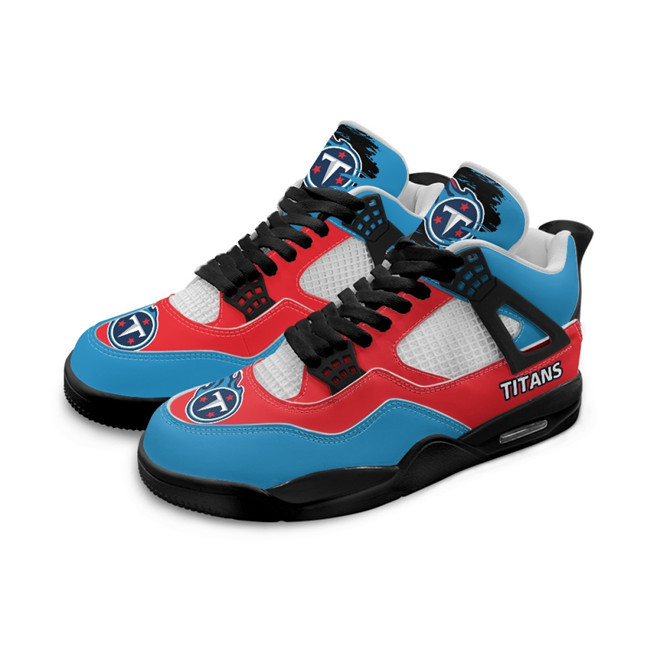 Women's Tennessee Titans Running weapon Air Jordan 4 Shoes 0001