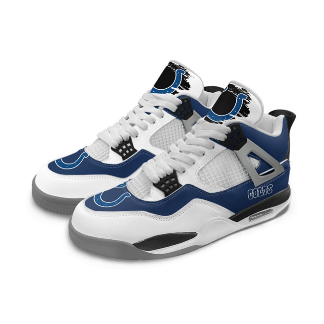 Women's Indianapolis Colts Running weapon Air Jordan 4 Shoes 0002